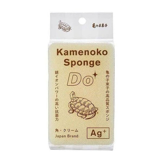 Kame-no-ko Sponge DO Square Shape Cream - WAFUU JAPAN