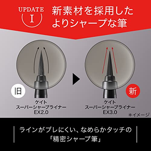 Kanebo KATE Supersharp Liner EX3.0 BR-2 0.6ml - WAFUU JAPAN