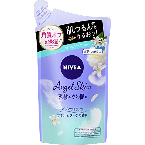 Kao NIVEA Angel Skin Body Wash Savon & Bouquet Fragrance Refill 360ml - WAFUU JAPAN