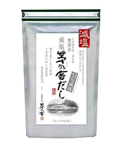 Kayanoya Reduced-sodium Kayanoya Dashi 8g x 27 bags - WAFUU JAPAN