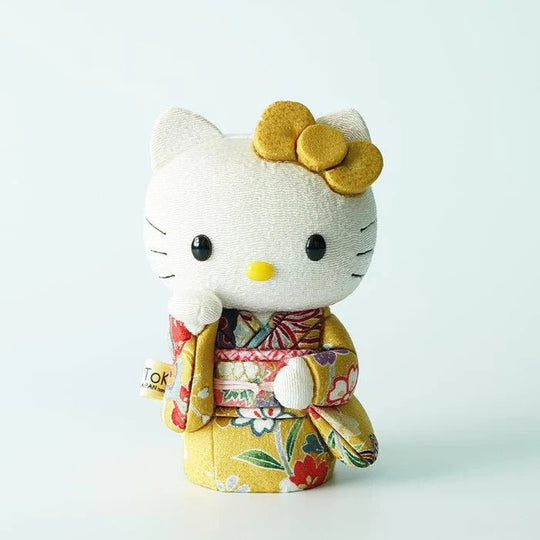 Kimono Beckoning Hello Kitty - Edo Kimekomi Japan Limited - WAFUU JAPAN