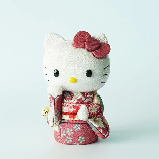 Kimono Beckoning Hello Kitty - Edo Kimekomi Japan Limited - WAFUU JAPAN