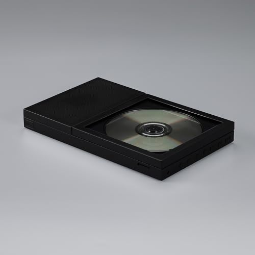 km5 Bluetooth CD Player Instant Disk Audio CP2 Black - WAFUU JAPAN