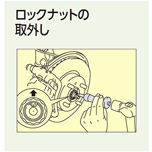 Kyoto Machine Tool (KTC) Locknut chisel AS404 - WAFUU JAPAN