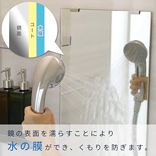 LEC Gekiochi-kun Anti-glare Liquid for Mirrors 80ml - WAFUU JAPAN