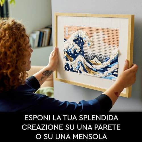 LEGO Art Hokusai - The Great Wave 31208 Building Kit - WAFUU JAPAN
