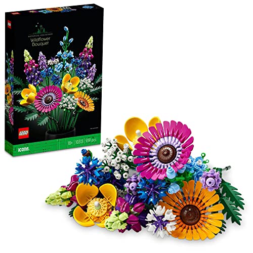LEGO Icon Wildflower Bouquet 10313 Toy Block