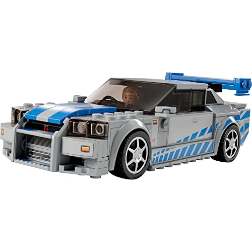LEGO Speed Champion Wild Speed Nissan Skyline GT-R (R34) 76917 Toy Block