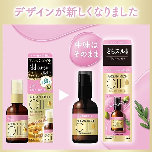 Lucido-L Argan Rich Hair Treatment Oil Smooth - WAFUU JAPAN