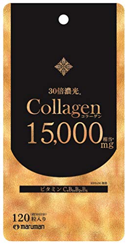Maruman Collagen 15000mg (120 capsules, 30 days) - WAFUU JAPAN