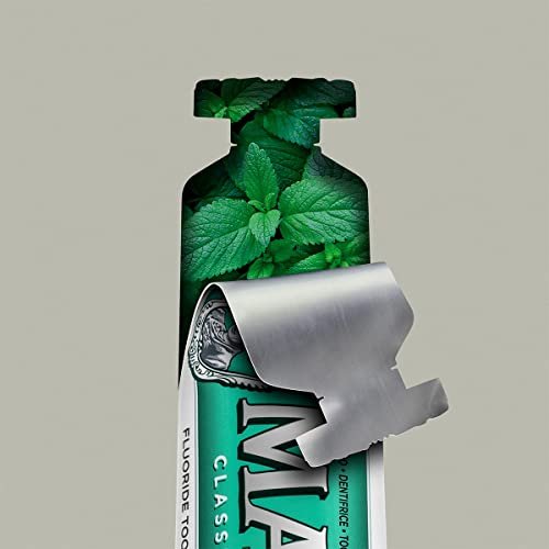 MARVIS Classic Strong Mint Toothpaste Peppermint Taste 75ml - WAFUU JAPAN