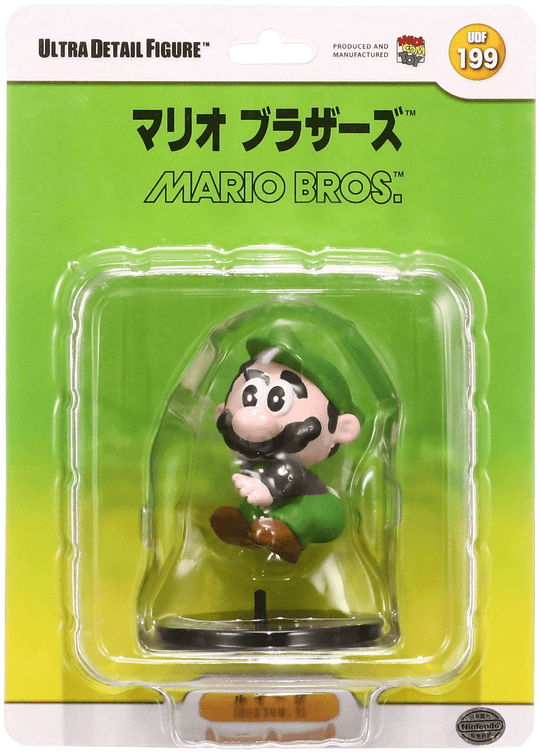 Medicom Nintendo Super Mario Bros. Ultra Detail Figure Series 2: Luigi –  WAFUU JAPAN