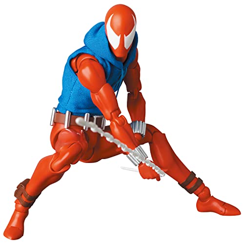 MEDICOM TOY MAFEX No.186 SCARLET SPIDER Scarlet Spider (COMIC Ver.) Height  approx. 155mm Non-scale painted action figure