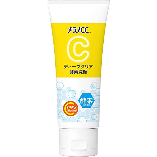 Melano CC Deep Clear Face Facial Wash Foam Enzyme x VitaminC 130g - WAFUU JAPAN