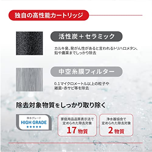 Mitsubishi Chemical Cleansui Purifier Pot-type Pot Series White CP405-WT - WAFUU JAPAN
