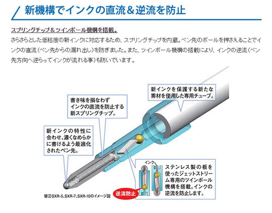 MITSUBISHI PENCIL JETSTREAM Black Oil-BP Oil-Based Ballpoint Pen SXN-150-05 - WAFUU JAPAN