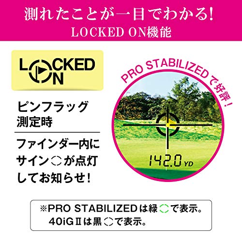 Nikon Laser Distance Meter for Golf COOLSHOT PRO STABILIZED - WAFUU JAPAN