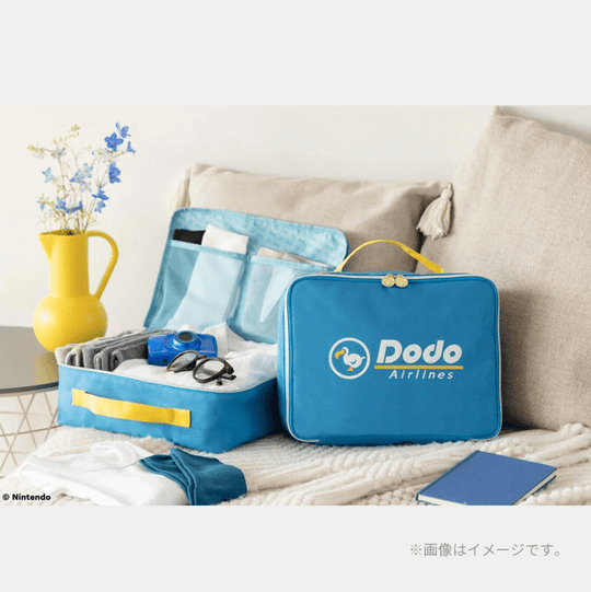 Nintendo Animal Crossing: New Horizons Dodo Airlines BIG Travel Pouches - WAFUU JAPAN