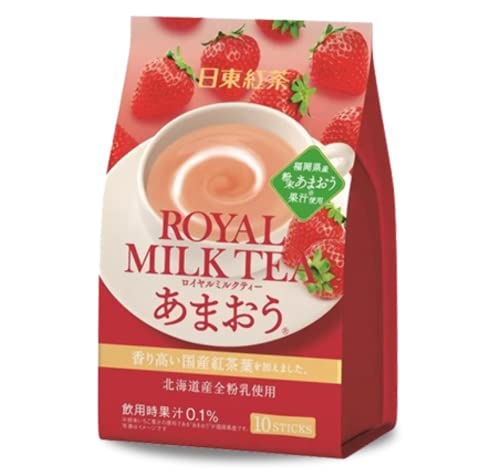 Nitto Tea Kocha Royal Milk Tea Amao 14g x 10 bottles - WAFUU JAPAN