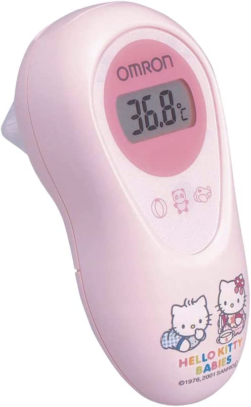 Omron Ear Thermometer MC-581 Hello Kitty Design - WAFUU JAPAN