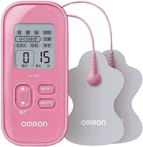 OMRON Low-frequency Therapy Equipment Pink HV-F021-PK - WAFUU JAPAN