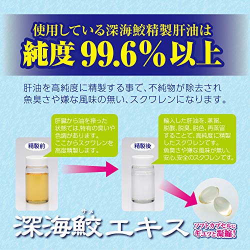 オリヒロ 深海ザメエキスカプセル徳用 360粒 – WAFUU JAPAN