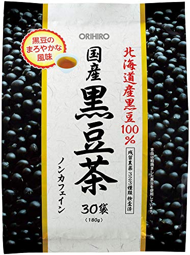 Orihiro Japan Black soybean tea 30packs Kuromame 100% - WAFUU JAPAN