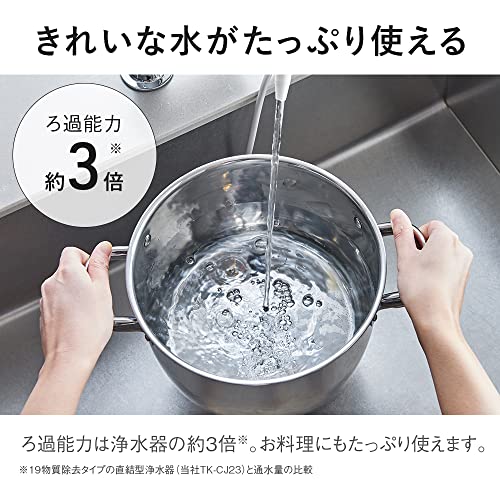 Panasonic Alkaline Ionized Water Apparatus substances removed Made in Japan White TK-AS31-W - WAFUU JAPAN