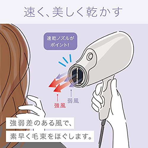 Panasonic Hair Dryer with Nanocare EH-NA9G-PN 100V – WAFUU JAPAN