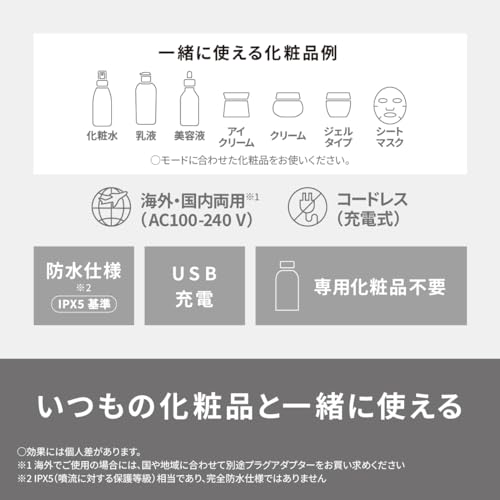 Panasonic Ion Facial Machine Ion Boost Multi EX Power White EH-SS85-W - WAFUU JAPAN
