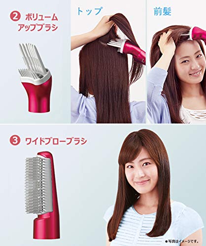 Panasonic Kururu Dryer Nano Care International Rouge Pink EH-KN9C-RP - WAFUU JAPAN