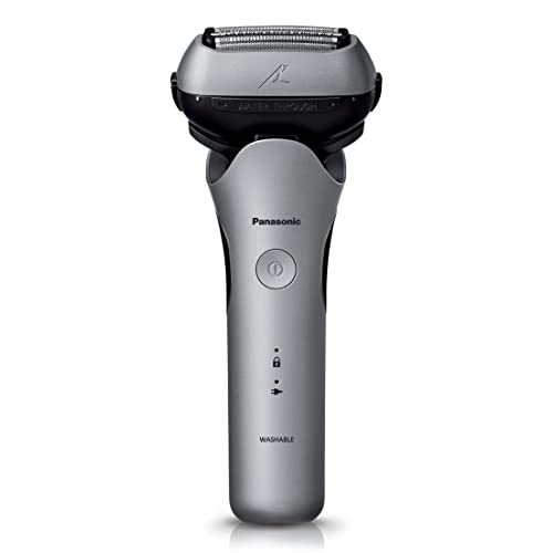 Panasonic Men's Shaver Ramdash 3blade silver shaves while charging ES-LT6P-S