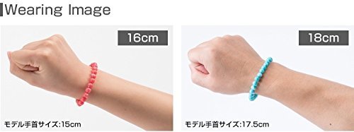 Phiten Bracelet RAKUWA Bracelet METAX Crystal Touch 16cm 18cm - WAFUU JAPAN