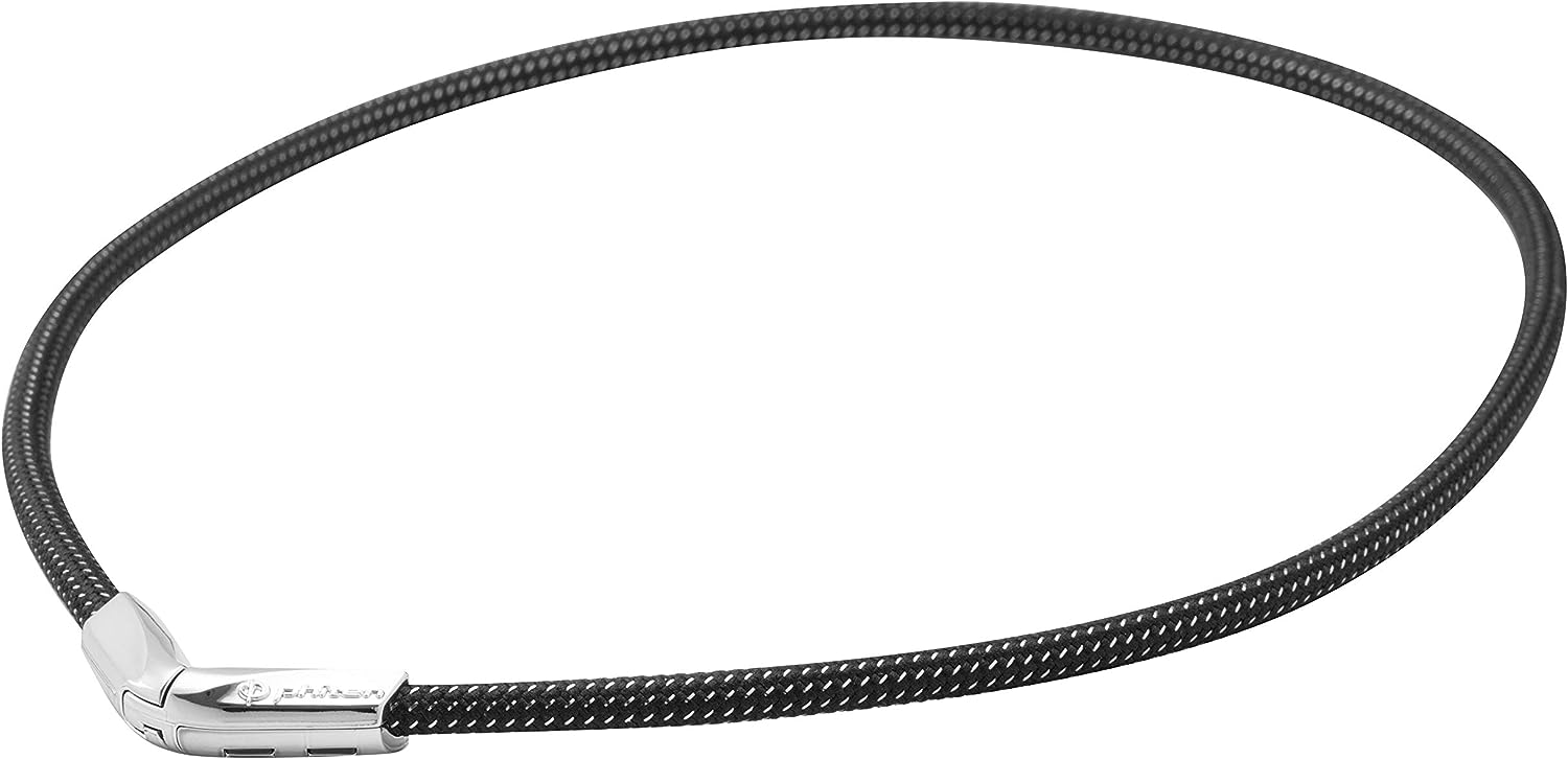 Phiten Necklace RAKUWA Neck X50 V Type 50cm WAFUU JAPAN