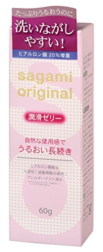 Sagami Original Jelly Lubricating Jelly Water Soluble 60g - WAFUU JAPAN