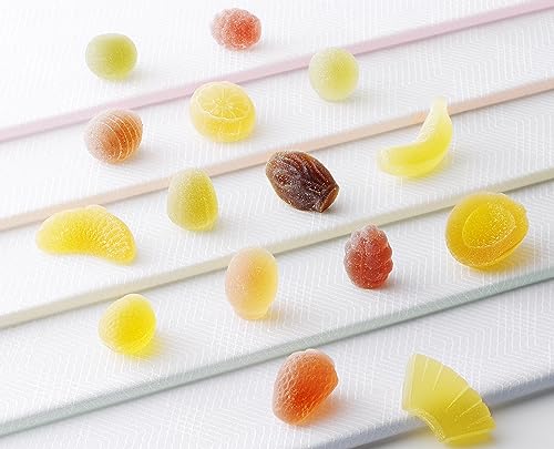 Saika no Gemstone Fruit Jelly Collection 1 box (22 pieces of 15 kinds) - WAFUU JAPAN