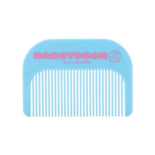 SANRIO Hangyodon Face Shaped Mirror & Comb Set 963933 - WAFUU JAPAN