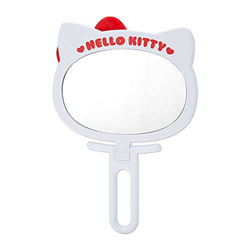 SANRIO Hello Kitty Face Shaped Hand Mirror 740667 - WAFUU JAPAN