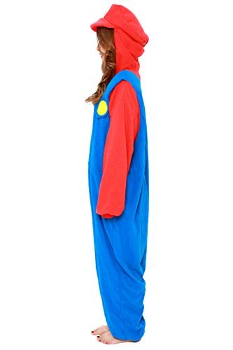 SAZAC Character Fleece Costume Super Mario - WAFUU JAPAN