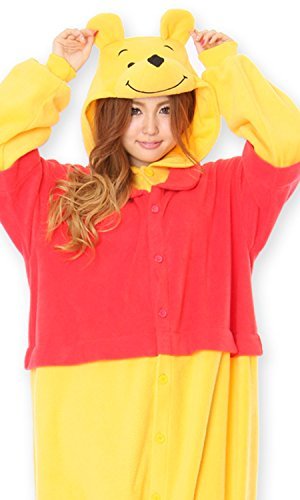 SAZAC Fleece Costume Winnie the Pooh Kigurumi - WAFUU JAPAN