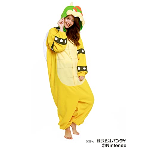SAZAC Fleece Kigurumi Super Mario Bowser Costume – WAFUU JAPAN