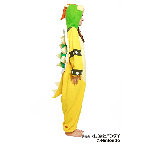 SAZAC Fleece Kigurumi Super Mario Bowser Costume - WAFUU JAPAN