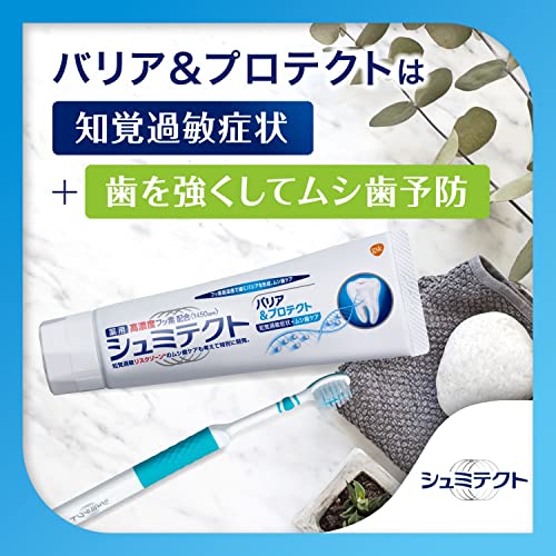 Schmictect Barrier & Protect Toothpaste 1450ppm - WAFUU JAPAN