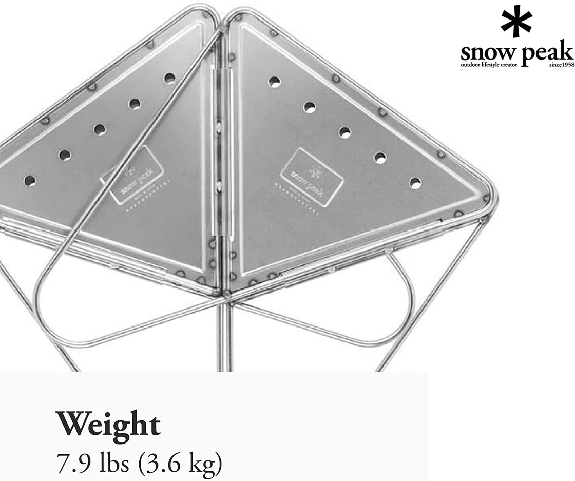 Snow Peak Pack & Carry Fireplace ST-031R - WAFUU JAPAN