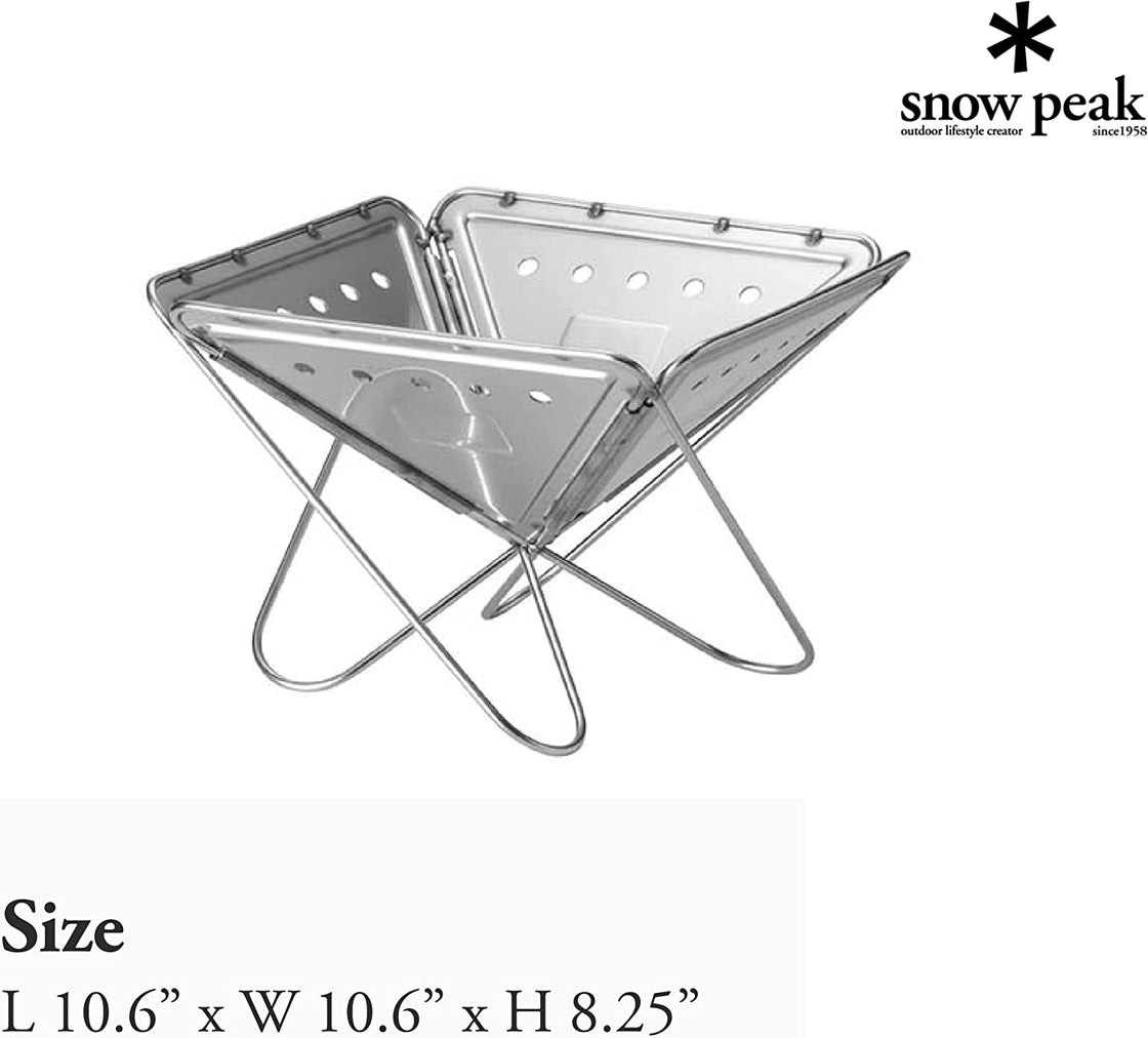 Snow Peak Pack & Carry Fireplace ST-031R - WAFUU JAPAN