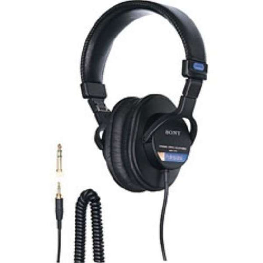 SONY MDR-7506 Studio Over Ear Kopfhörer kabelgebunden Schwarz – WAFUU JAPAN