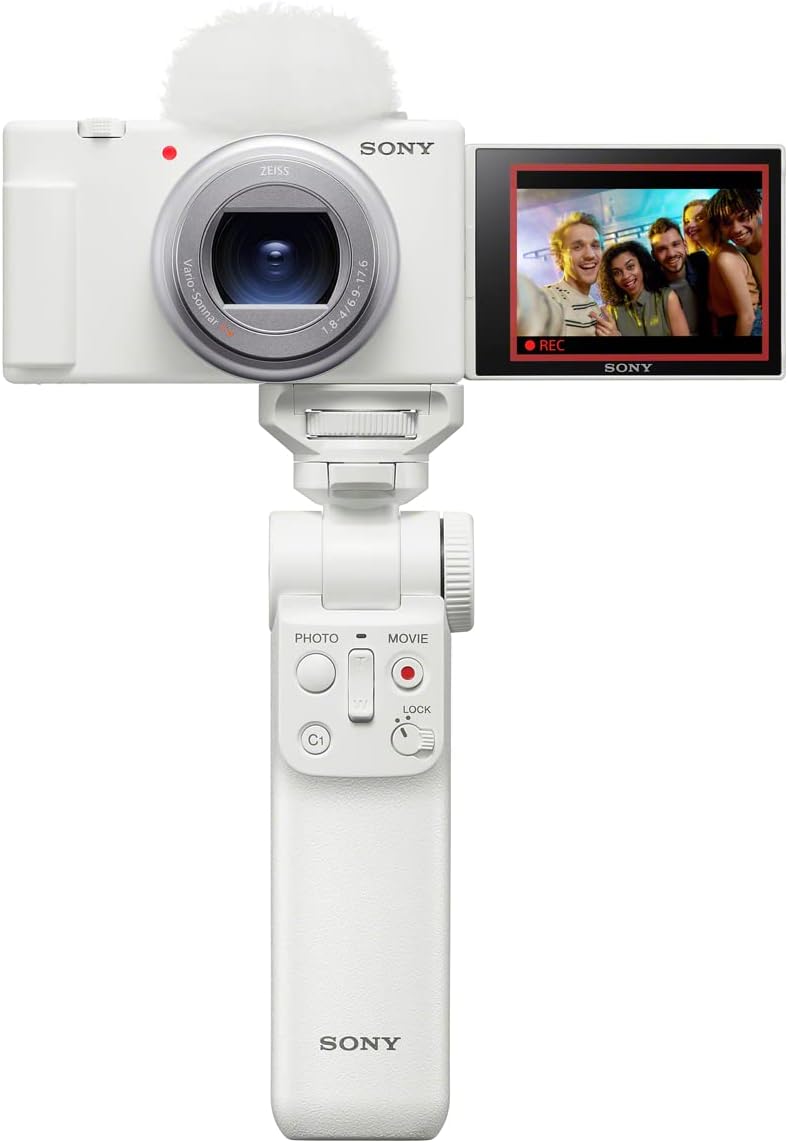 SONY VLOGCAM ZV-1F(W) +GP-VPT2BT | nate-hospital.com