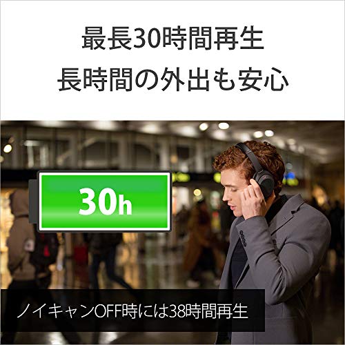 Sony WH-1000XM4 Wireless Premium Noise Canceling Overhead Headphones with Mic for Phone-Call and Alexa Voice Control Black - WAFUU JAPAN