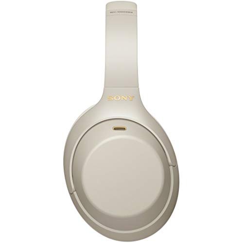Sony WH-1000XM4 Wireless Premium Noise Canceling Overhead Headphones with Mic for Phone-Call and Alexa Voice Control Silver Sony WH-1000XM4 Wireless Premium Noise Canceling Overhead Headphones with Mic for Phone-Call and Alexa Voice Control Silver