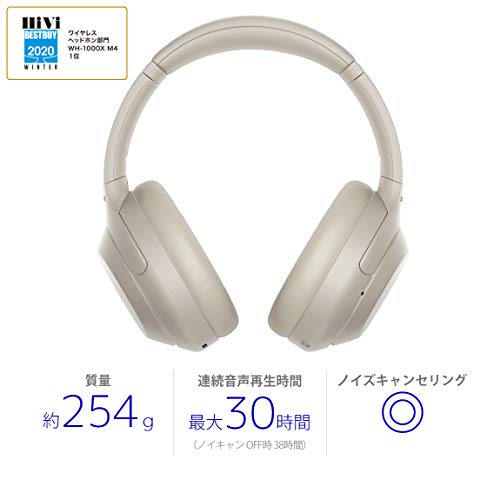 Sony WH-1000XM4 Kabellose Premium-Kopfhörer mit Geräuschunterdrückung –  WAFUU JAPAN